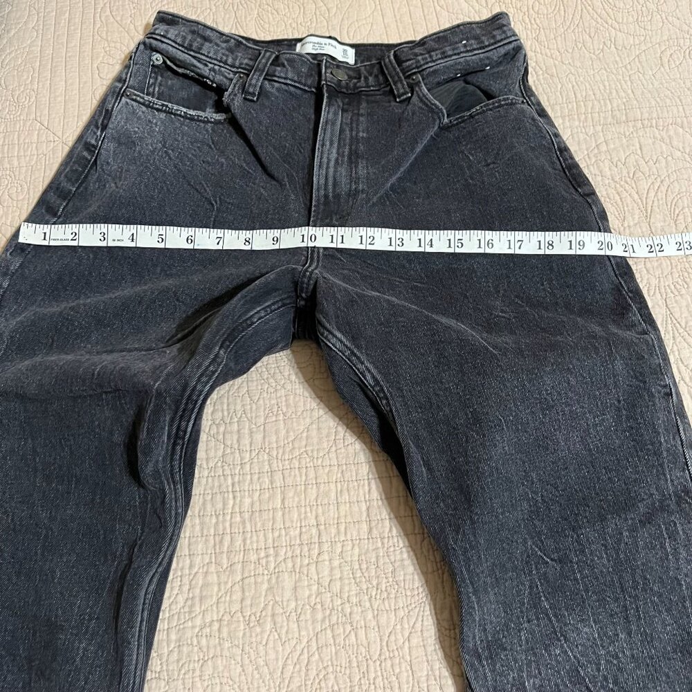 Abercrombie & Fitch Women's Black Jeans size 30/10 black - Picture 4 of 9